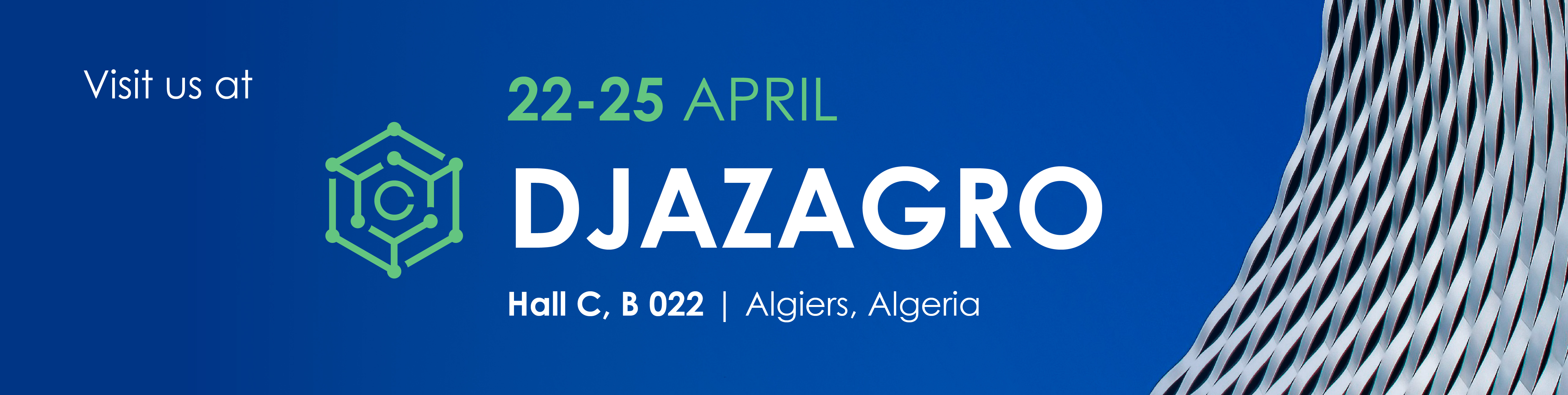Meet Competek at Djazagro, 22 - 25 april